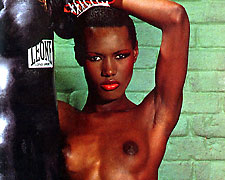 jamaican singer and actress grace jones naked