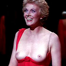 julie andrews aka mary poppins flashing her tits in SOB